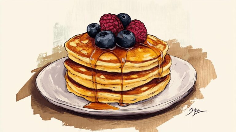 Brunch healthy : recette de pancakes moelleux sans gluten et sans lactose aux fraises