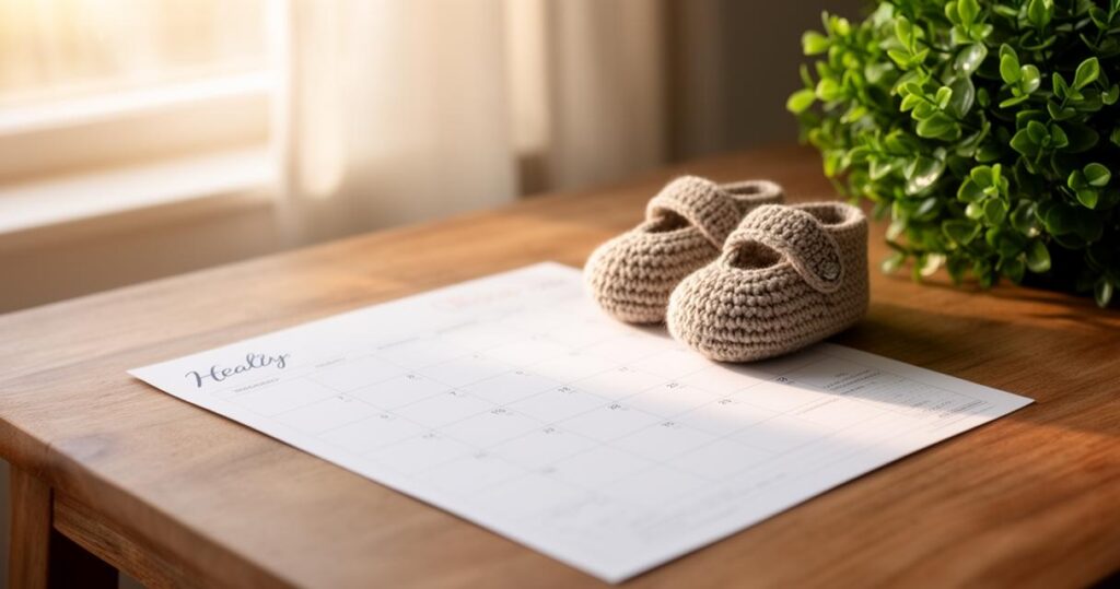 Comment utiliser un calendrier de grossesse pour un suivi mois par mois