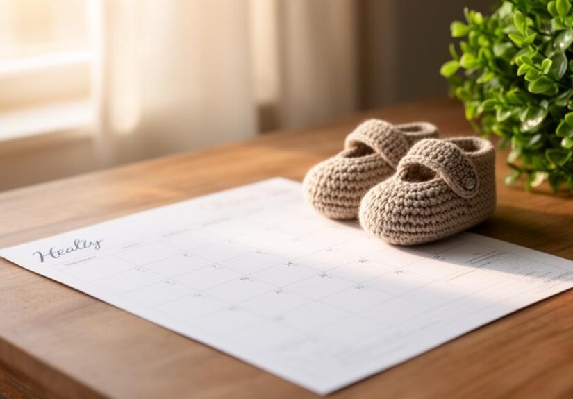 Comment utiliser un calendrier de grossesse pour un suivi mois par mois