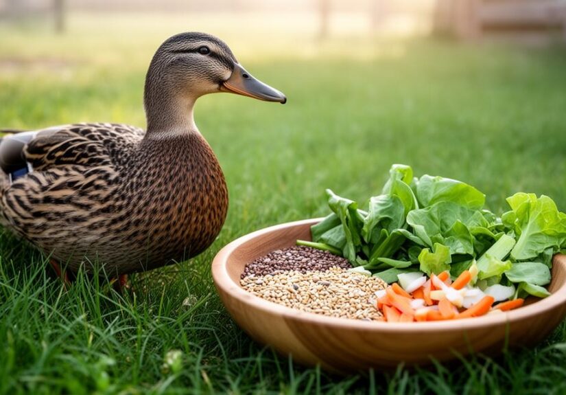 Nourrir sainement son canard : comment faire ? Liste des aliments toxiques et alternatives saines